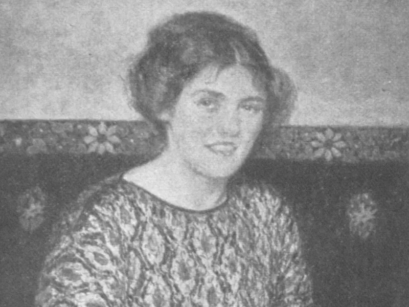 1854-Marie Magyar - Selbstporträt Marie Magyar Österreichische Illustrierte Zeitung 15.12.1912 S.11